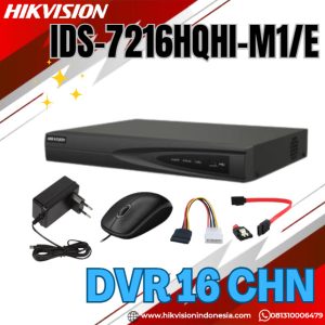 DVR 16 CHN HIKVISION iDS-7208HQHI-M1/XT